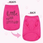 Little Miss Attitude Dog Clothes for Small Dogs