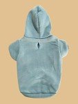 Cadet Blue Dog Hoodie for Small to Medium Pets
