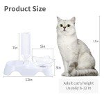 MILIFUN Double Bowls for Dogs and Cats