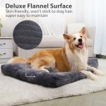 Washable Fluffy Dog Bed for Large Dogs