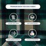 Green Plaid Dog Hoodie - Soft and Comfortable