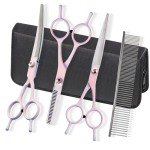 Professional Dog Grooming Scissors Kit for Home