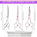 Professional Dog Grooming Scissors Kit for Home