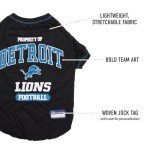 Detroit Lions Pet T-Shirt for Dogs & Cats
