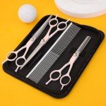Professional Dog Grooming Scissors Kit for Home
