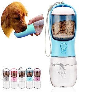 Avelora Portable Pet Water Bottle & Food Container