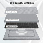 Cozy Washable Dog Crate Mat with Plush Comfort