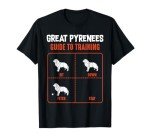 Funny Great Pyrenees Training T-Shirt for Dog Lovers
