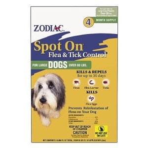 Zodiac Spot On Flea & Tick Control for Large Dogs