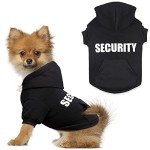 Black Dog Hoodie with Pocket for All Sizes