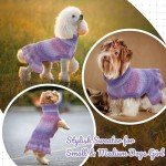 Cozy Turtleneck Sweater for Small Dogs