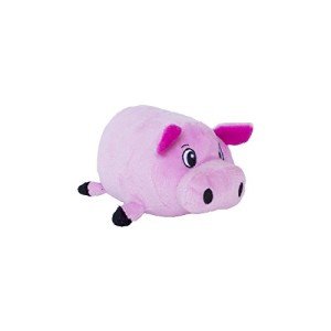 Outward Hound Squeaky Plush Pig Toy for Dogs
