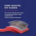 Chris Christensen Big G Dog Slicker Brush - Coral