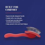 Chris Christensen Big G Dog Slicker Brush - Coral