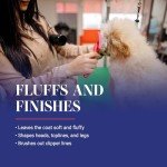 Chris Christensen Big G Dog Slicker Brush - Coral