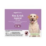 Solimo Large Dog Flea and Tick Treatment, 6 Doses