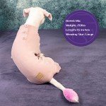 Cozy Pink Fleece Dog Pajamas for Winter