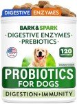 Bark&Spark Dog Probiotics for Gut Health & Allergies