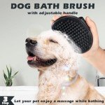 Augwind 3PCS Shedding Dog Brush Set (Green/Black)