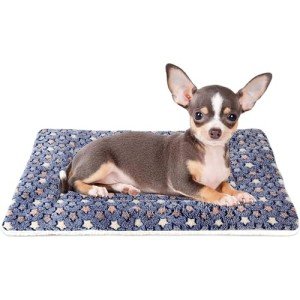 Ultra Soft Star Print Dog Bed Mat 21"x12
