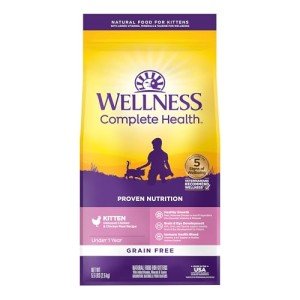 Wellness Grain-Free Dry Kitten Food - Chicken 5.5 lb
