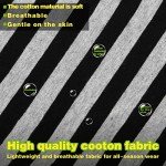 3-Pack Striped Dog Tank Tops - Breathable Cotton