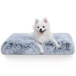 Washable Plush Dog Bed for Medium Pets