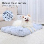 Washable Plush Dog Bed for Medium Pets