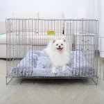 Washable Plush Dog Bed for Medium Pets