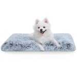 Washable Plush Dog Bed for Medium Pets