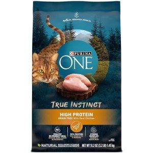 Purina ONE Grain-Free High Protein Cat Food - 3.2 lb