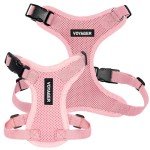 Adjustable Step-in Pet Harness for Cats & Dogs - Pink