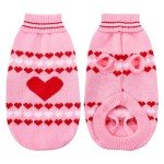 Cozy Turtleneck Dog Sweater for Winter Warmth