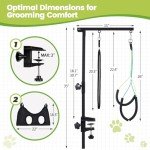 Adjustable Pet Grooming Table Arm with Hammock