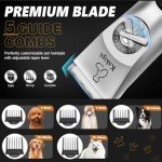 3-in-1 Low Noise Dog Grooming Clippers Kit
