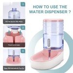 Meikuler 3.8L Auto Feeder and Water Dispenser