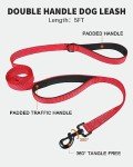 Reflective Martingale Collar and Leash Set for Dogs