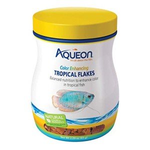 Aqueon Tropical Flakes for Vibrant Fish Color