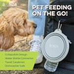 Extra-Large Collapsible Dog Bowl with Carabiner