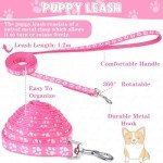 36Pcs Dog Collar and Leash Set for Puppies