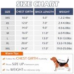 3 Pack Soft Dog Sweaters for Small Dogs