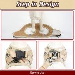 Plaid Dog Harness with Collar and Leash Set