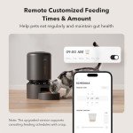 Automatic Pet Food Dispenser with Timer and Sound