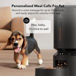 Automatic Pet Food Dispenser with Timer and Sound