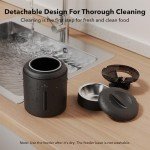 Automatic Pet Food Dispenser with Timer and Sound