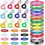 36-Piece Reflective Dog Collar and Leash Set
