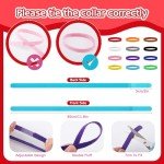 36-Piece Reflective Dog Collar and Leash Set