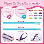 36 Pcs Adjustable Puppy Collar and Leash Set