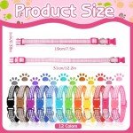 36 Pcs Adjustable Puppy Collar and Leash Set