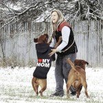 Cozy Black Dog Hoodie for Cold Weather